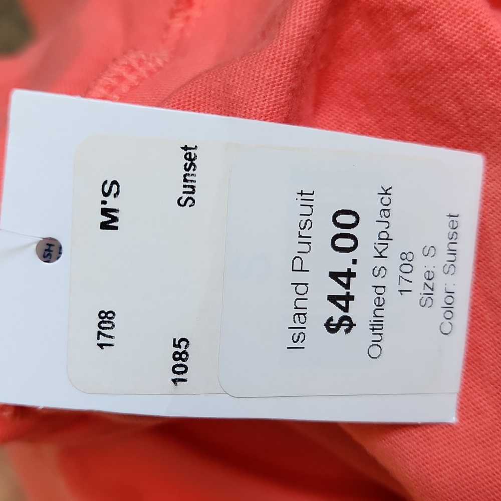 Southern Tide  Coral Long Sleeve Grafic Shirt - Picture 8 of 8